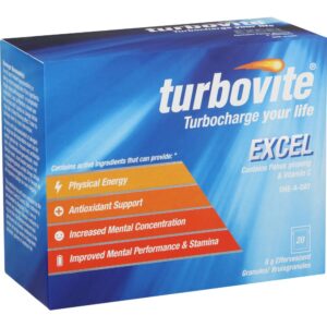 Turbovite Excel Sachets 8G