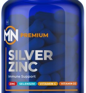 Mn Silver Zinc Caps
