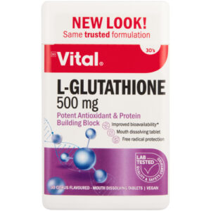 Vital L Glutathion Tabs 500Mg 30'S