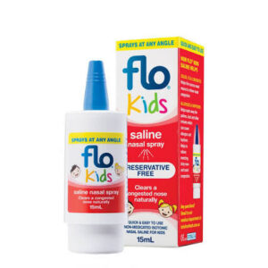 Flo Kids Saline+ Nasal Spray 15Ml