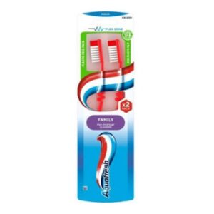 Aquafresh T/B Family Twinpack Med