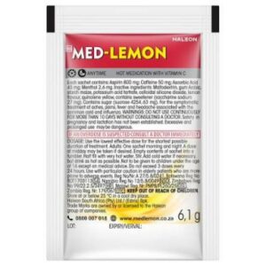 Med Lemon Hot Reg Orig Single !!!
