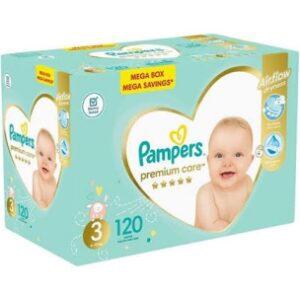 Pampers P/C M/P Sz3 Midi 120'S