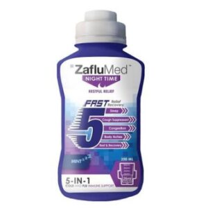 Zaflumed Day+Night Time Syrup 250Ml 1 + 1